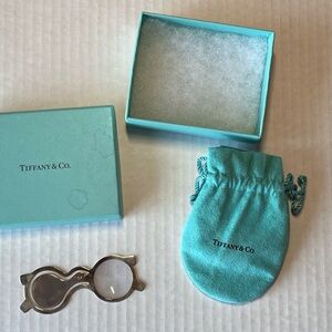 Tiffany & Co Logo Loupe Bookmark/Moneyclip